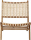 Bloomingville - keila loungestoel - nature - teak