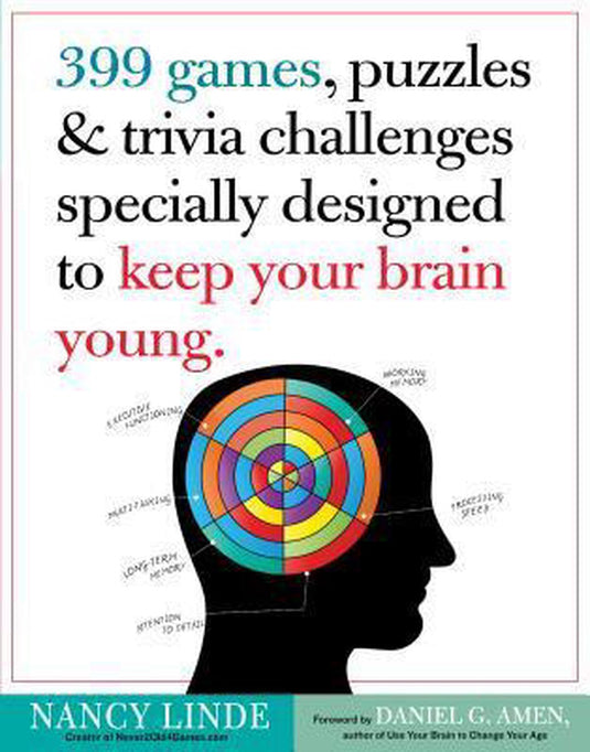 Nancy linde 399 games, puzzles trivia challenges specially designed to keep your brain young