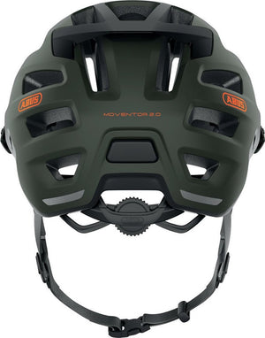 Abus fietshelm moventor 2.0 pine green s - 51-55 cm - groen - geschikt voor gebruik op mountainbikes - 295 g