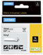 Dymo labeltape rhino zwart, wit 19 mm x 5,5m