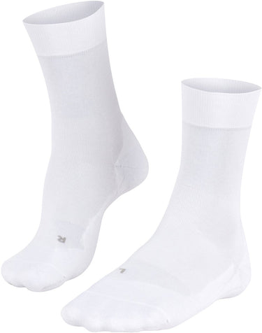 Falke go2 anti-blaar katoen functioneel materiaal golfsokken heren wit - maat 44-45
