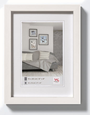 Walther construction - fotolijst - fotoformaat 18x24 cm - wit