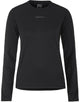 Craft adv essence ls tee 2 w dames sportshirt - zwart
