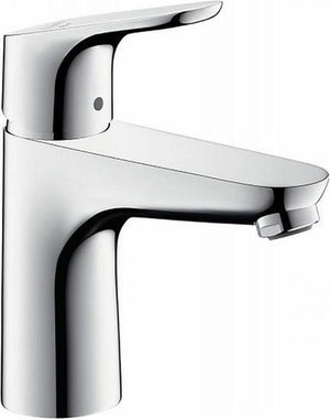 Hansgrohe focus - wastafelmengkraan - ééngreeps bediening - coolstart energiebesparend - zonder waste - 100mm - chroom
