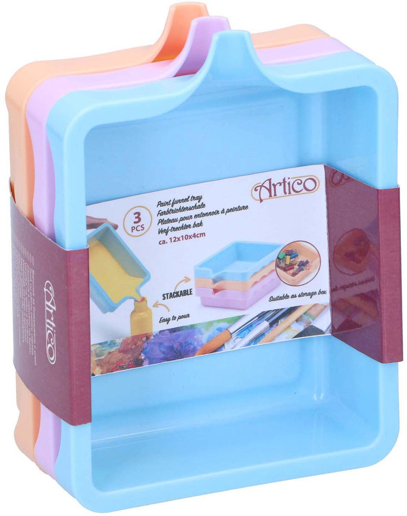 Afbeelding laden in galerijviewer, Merkloos sans marque palet mengbakjes verf set - kleurrijke verfpaletten voor kinderen.
