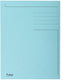 Exacompta 50x forever® bedrukte map met 3 kleppen - 280gm2 - 24,5x35 cm voor folio - lichtblauw - 449006e