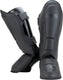 Super pro combat gear lederen scheenbeschermer guardian grijs extra large