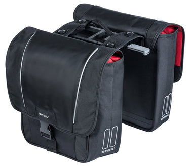 Basil Sport Design Dubbele Fietstas Zwart