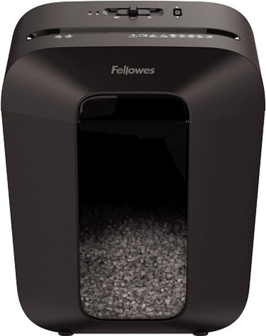 Fellowes papierversnipperaar lx41 zwart micro-cut