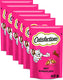 Catisfactions kattensnoepjes - snacks - rund - 6 zakjes van 60g