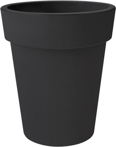 Elho green basics top planter hoog 35 - bloempot voor buiten - ø 34.5 x h 41.0 cm - living black