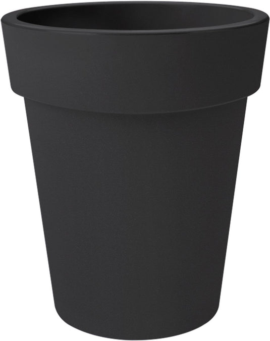 Elho green basics top planter hoog 35 - bloempot voor buiten - ø 34.5 x h 41.0 cm - living black