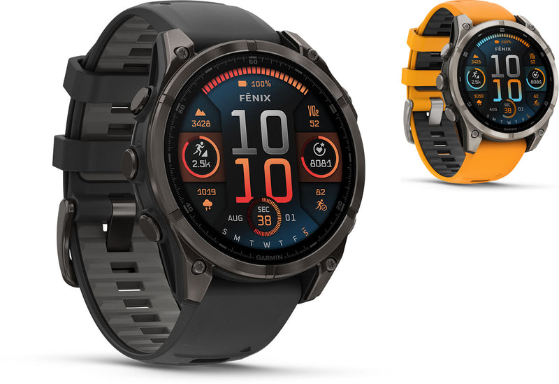 Afbeelding laden in galerijviewer, Garmin fēnix® 8 - 47 mm amoled sapphire - gps multisport
