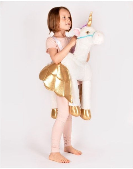 Beautifultoys.nl de goede fee eenhoorn ride-on kostuum