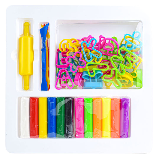 Kleiset met cijfers letters vormpjes. 53dlg