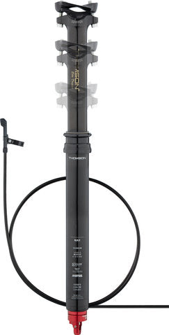 Afbeelding laden in galerijviewer, Thomson covert black 125 mm seatpost
