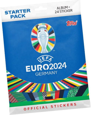 Topps - uefa euro 2024 - starter pack stickers