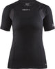 Craft active extreme x rn ss w dames thermoshirt - zwart