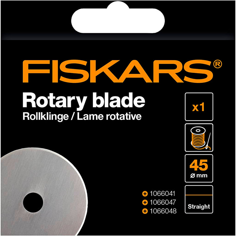 Afbeelding laden in galerijviewer, Fiskars reservemes roterend 45 mm staal snijmes.
