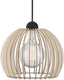 Nordlux chino 30-hanglamp-e27-blank hout