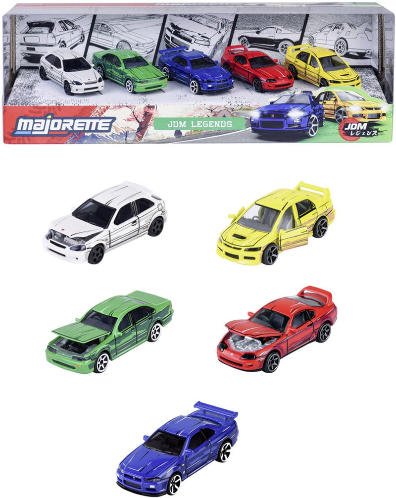 Afbeelding laden in galerijviewer, Majorette jdm legends anime, 5dlg.
