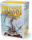 Dragonshield dragon shield - standaard size card sleeves silver matte 100x