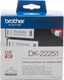 Brother etikettenrol dk-22251 papier