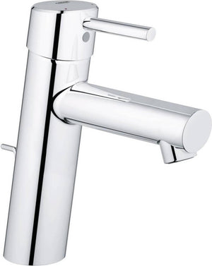 Grohe concetto wastafelkraan - medium uitloop - chroom - aquacalibrator