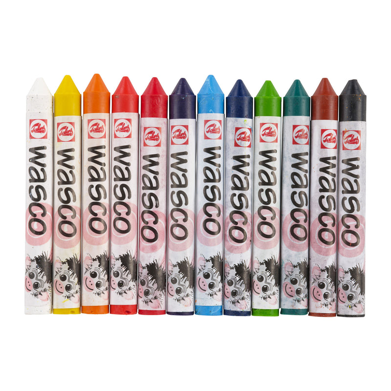 Afbeelding laden in galerijviewer, Talens • wasco waskrijt set 1010c12
