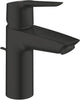 Grohe start wastafelkraan - s-size - opbouw - voorsprong 10.9cm - met trekwaste - mat zwart