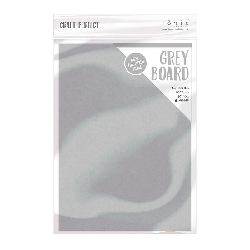 Afbeelding laden in galerijviewer, Craft perfect by tonic studios craft perfect • grey board a4 5pcs
