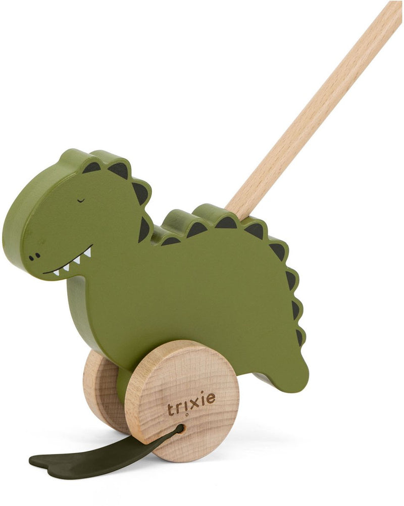 Afbeelding laden in galerijviewer, Trixie houten duwfiguur - mr. dino
