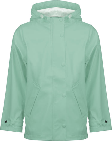 Ralka regenjas junior - sprinkle - mintgroen - maat 140
