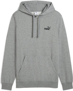 Puma ess small no. 1 logo hoodie fl unisex trui - medium gray heather