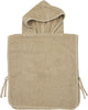 Meyco baby uni badponcho - badstof - sand - 1-3 jaar