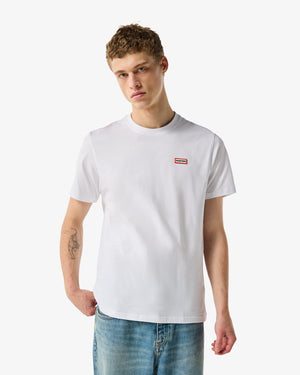 Hunter red label essentials logo t-shirt white - maat s