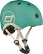 Scoot ride helmet – kinderhelm – xs 45-51 cm – led achterlicht – magnetische sluiting – verstelbaar – forest