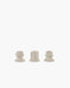 Serax - marie michielssen marie - kandelaar - beige - 5 ø - h 4,5cm - 3 stuks