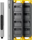Hoto snapbloq™ s-a01 electric precision screwdriver master set (56-piece) – elektrische precisieschroevendraaier – draadloze minischroevendraaier – borstelloze motor – 3 koppelstanden – led-lampje – usb-c oplaadbaar