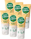 Happy earth bundel shampoo baby kids - 100% natuurlijke ingrediënten - microplasticvrij - 0% sls sles - babyverzorging – met plantaardige huidverzachter – geschikt voor pasgeborenen – 6 x 200ml - voordeelverpakking
