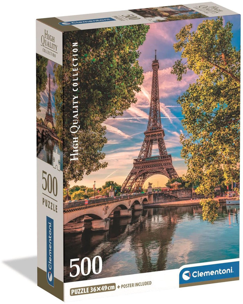 Afbeelding laden in galerijviewer, Clementoni legpuzzel along the seine, 500st.
