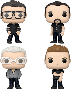 Funko u2 - pop! albums dlx 4-pack pop 9 cm verzamelfiguur - multicolours