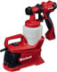 Einhell elektrische verfspuit tc-sy 600 s - 600 w - 800 ml - voor vernissen, beglazingen en binnenmuurverven
