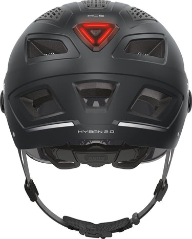 Abus helm Hyban 2.0 ACE velvet Zwart XL 58-63cm