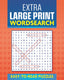 Extra large print wordsearch