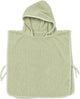 Meyco baby popcorn badponcho - soft olive - 1-3 jaar