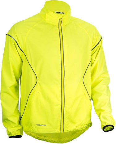 Avento runningjack - unisex - neon yellow - geel zwart - xl