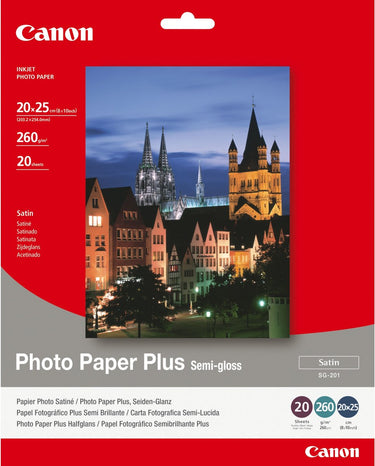 Canon 1686b018 - fotopapier - 260 grams - 20 x 25 cm - 20 vellen