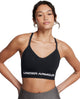 Under armour vanish seamless low bra dames sportbeha - zwart m