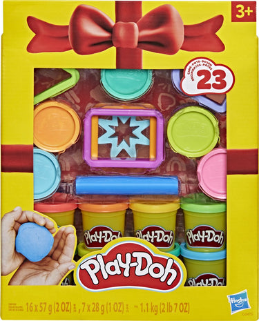 Play-doh cadeauset met 8 accessoires - 23 kleipotjes